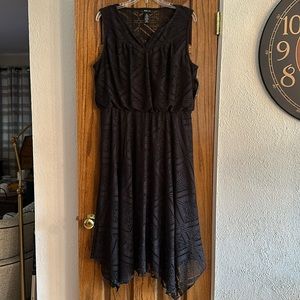Black summer dress